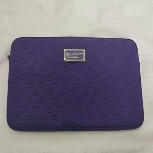 HOST PICK Marc Jacobs Purple Embossed Laptop Sleeve